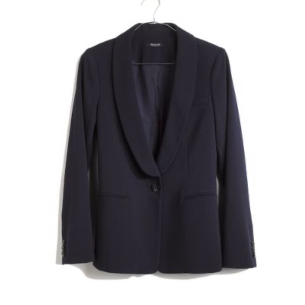 Madewell Duskfall navy blazer